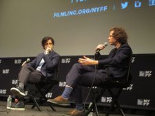 Jake Paltrow with Noah Baumbach in response to Vertigo looming large: "I love Brian's thing about it being a language."